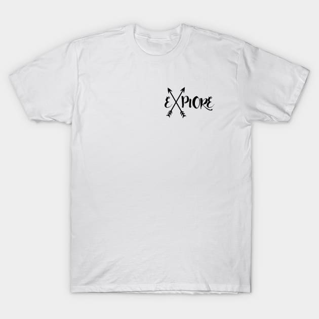 Time to Explore! T-Shirt by CloudWalkerDesigns